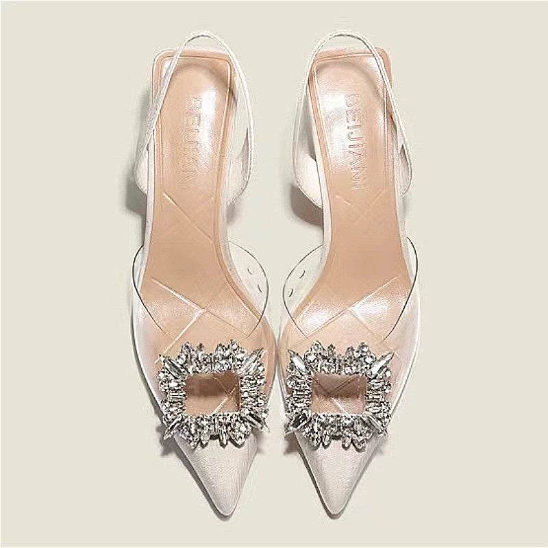 Buy Center Sexy Pointed Toe High Heels - Crystal Comfortable Design - Buy Center UK