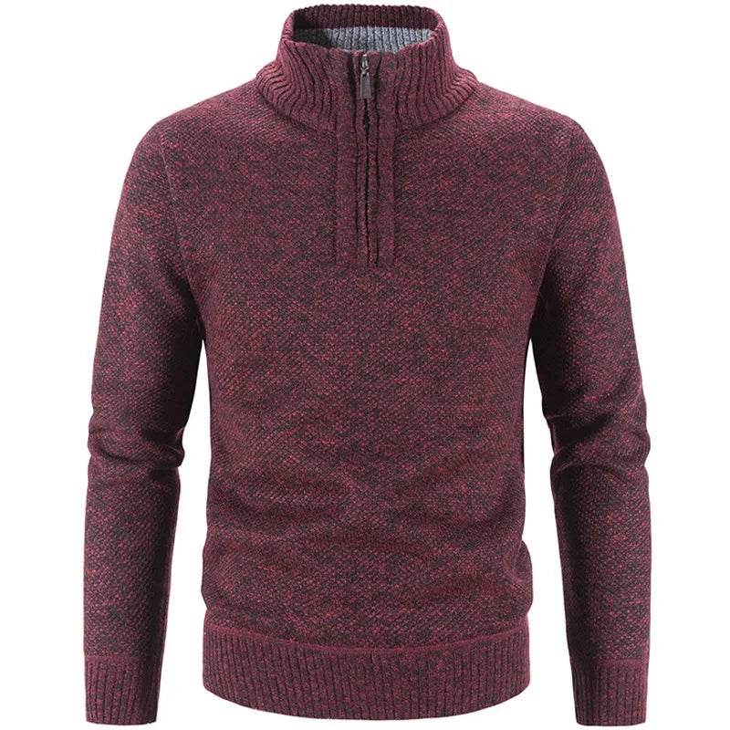 Buy Center Men’s Turtleneck Sweater - Fleece Pullover for Winter - Buy Center UK