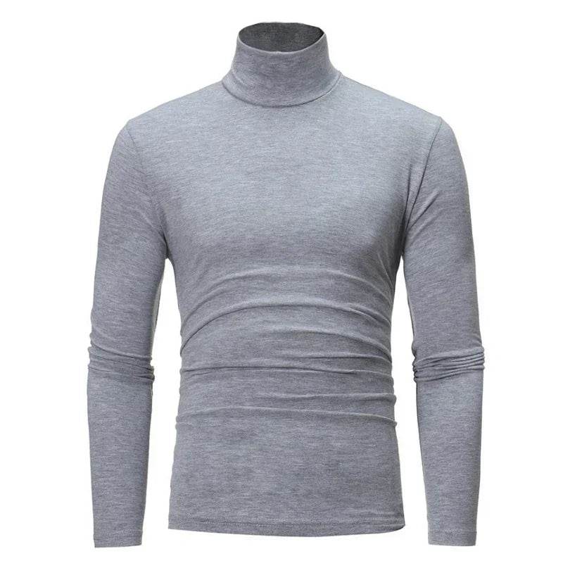 Buy Center Thin Turtleneck Men’s Sweater - Stylish Knitted Pullover - Buy Center UK