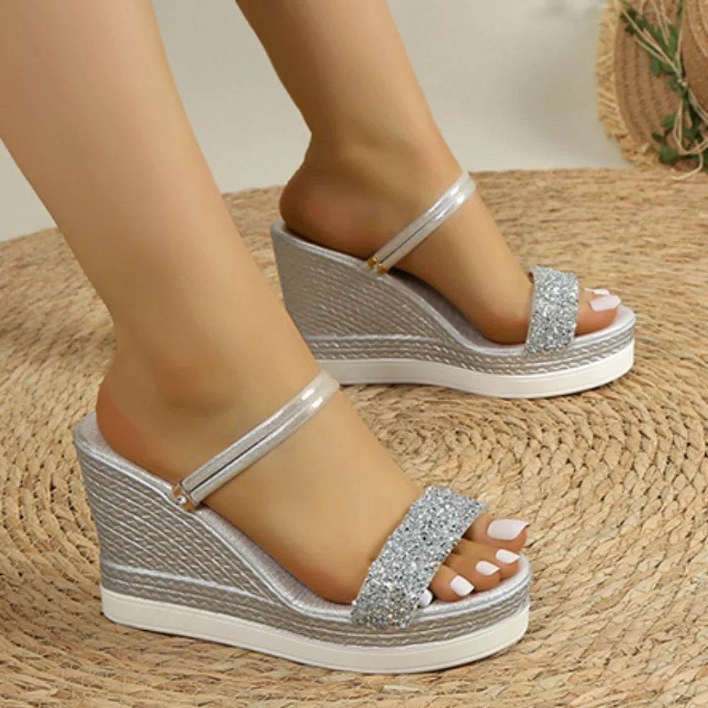 Buy Center Women's Wedge Sandals - High Heels for Summer Style - Buy Center UK