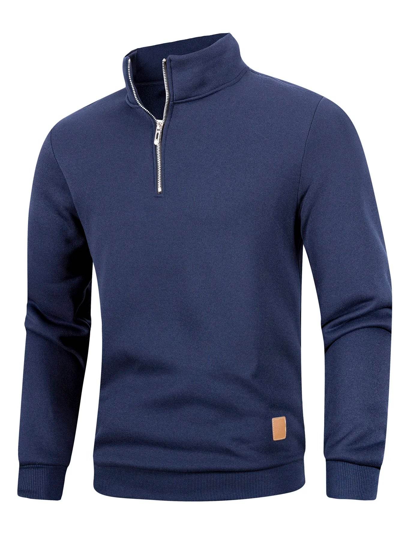 Buy Center Autumn Men's Zipper Pullover Sweater - Casual Warmth & Style - Buy Center UK