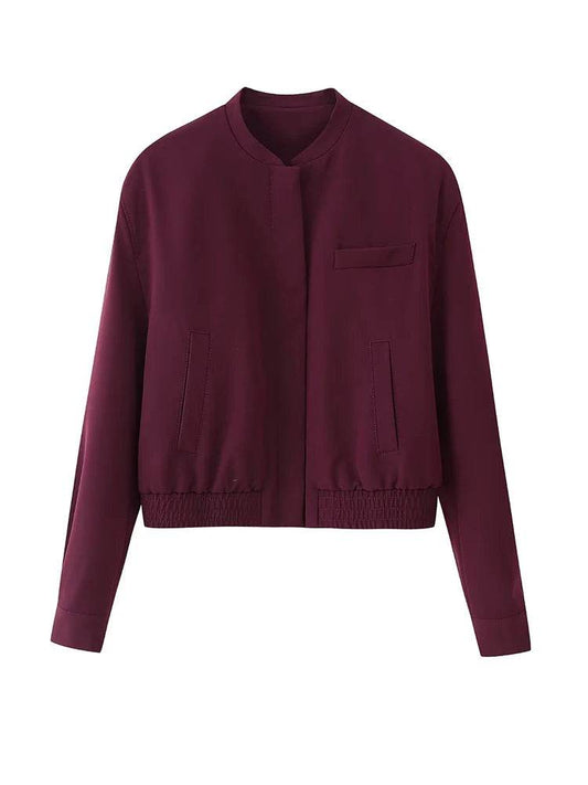TFMLN 2025 Women’s Bomber Jacket & Pant Set - Casual Spring Fashion - Buy Center UK