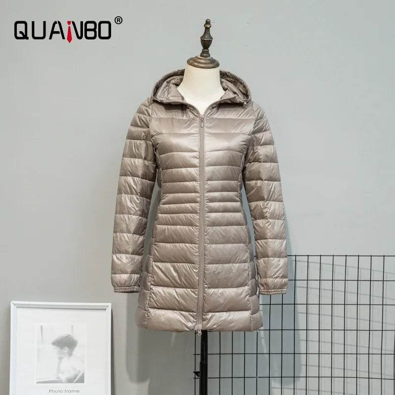 Buy Center Women's Lightweight Quilted Jacket - Water & Wind Resistant - Buy Center UK