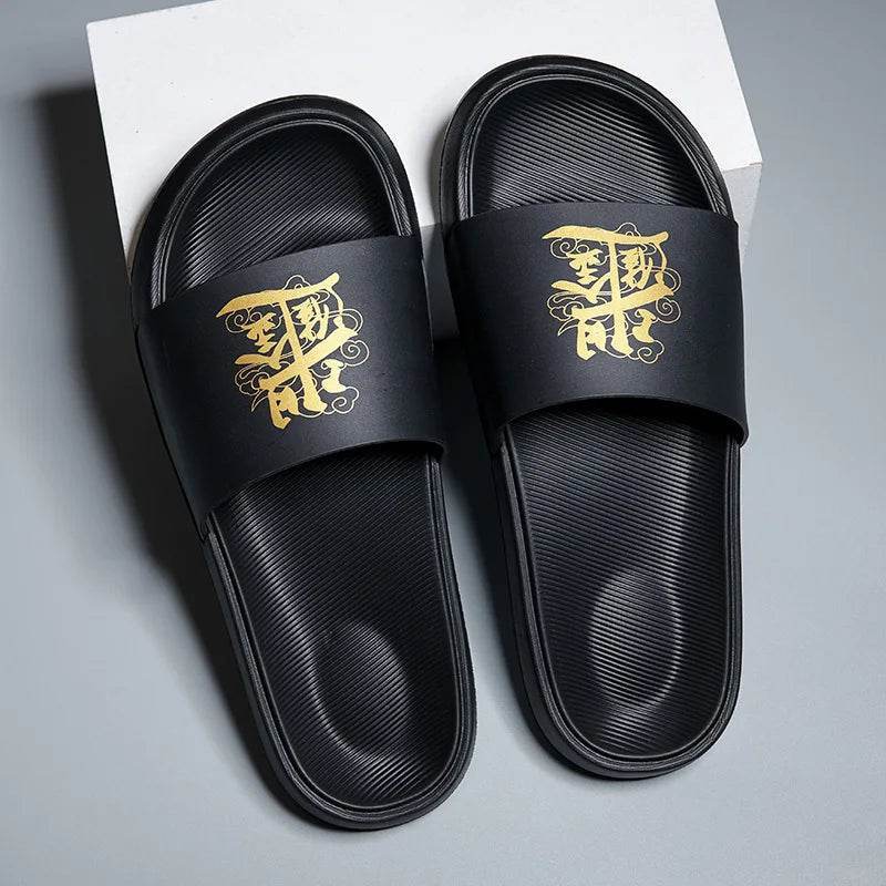 Buy Center Men's Large EVA Slippers - Lightweight Summer Flip-Flops - Buy Center UK