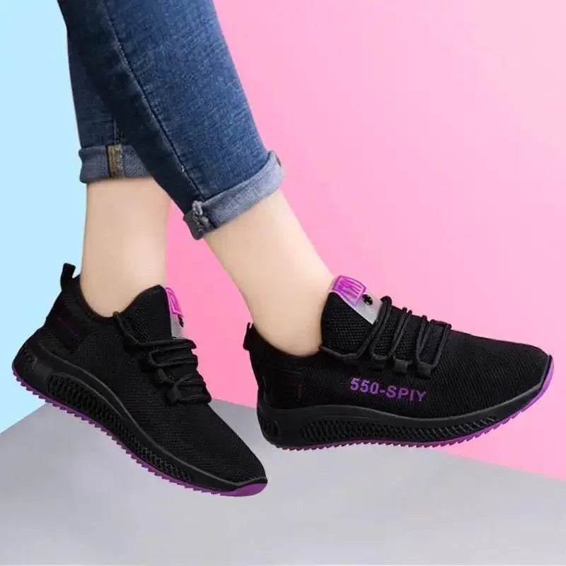 Tenis Feminino 2024 Women's Vulcanize Shoes - Breathable Outdoor Sneakers - Buy Center UK