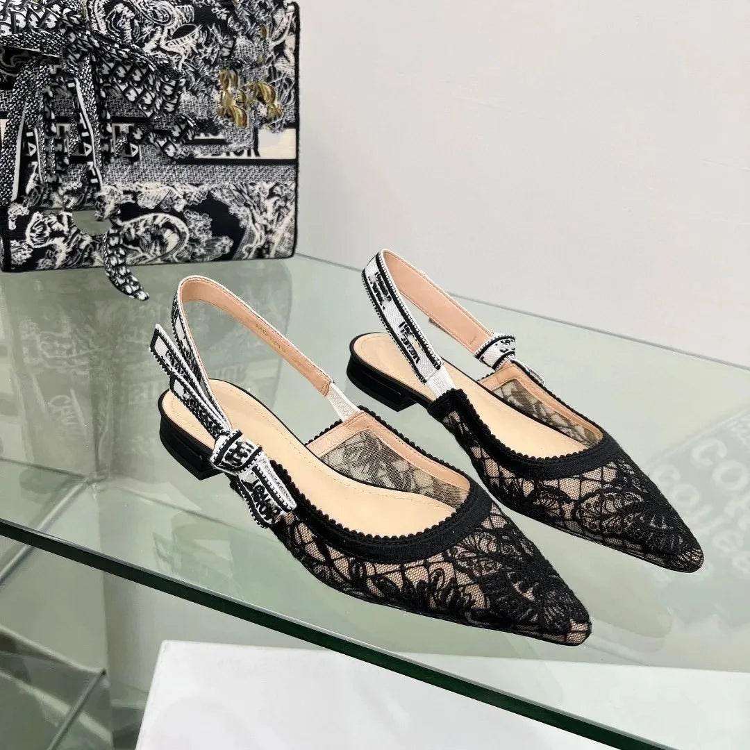 Trendy Fairy Tale Lace Mesh High Heels - Buy Center Women's Sandals - Buy Center UK