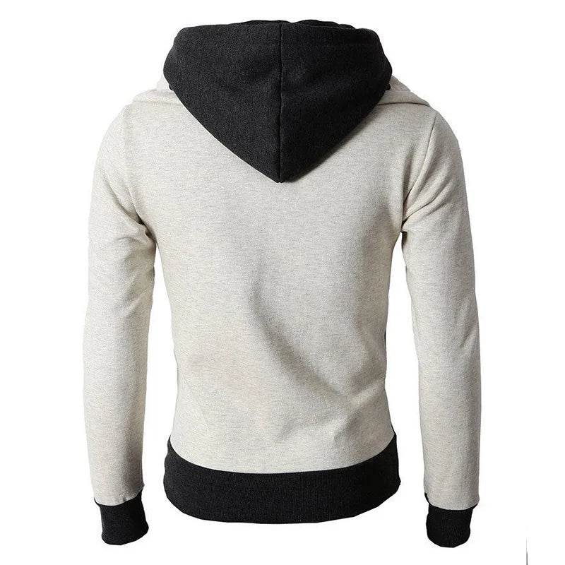 Buy Center 2024 Men’s Long Sleeve Zipper Hoodie - Slim Fit Style - Buy Center UK