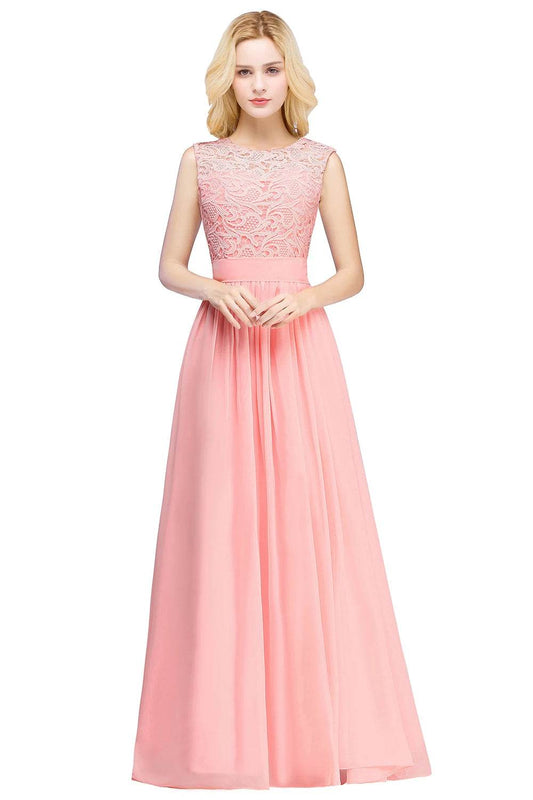 Mint Green Bridesmaid Dresses - Elegant A-Line Chiffon Gowns - Buy Center UK