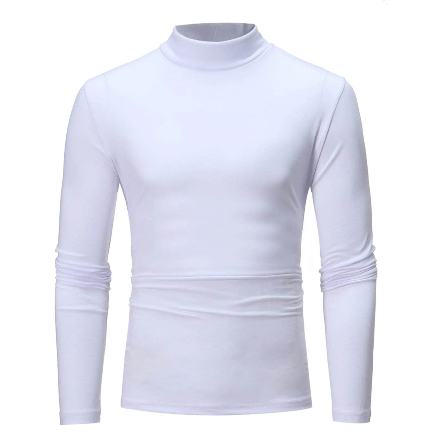 Buy Center Men's Slim Fit Long-Sleeved Turtleneck Sweater for Winter - Buy Center UK