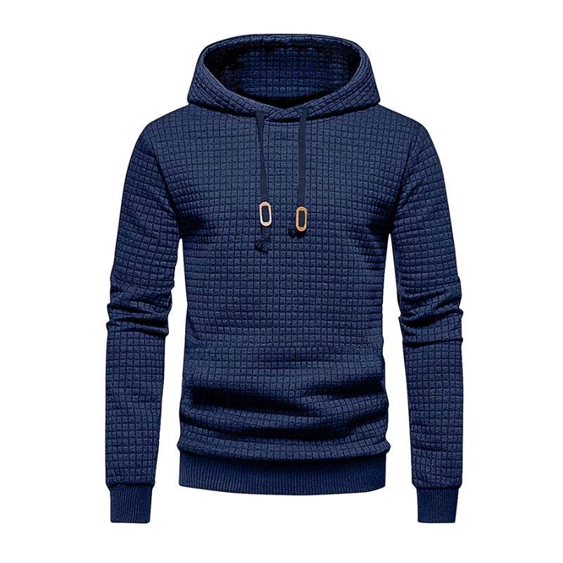 Buy Center Men's Hooded Pullover - Slim Fit Knit Sweater for Fall - Buy Center UK