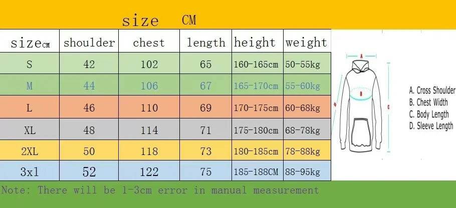 Buy Center Letter Printed Men's Hoodie - Stylish Loose Fit & Warm - Buy Center UK