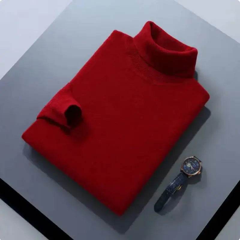 Buy Center Cashmere Cotton Blend Turtleneck Sweater - Warm & Stylish - Buy Center UK