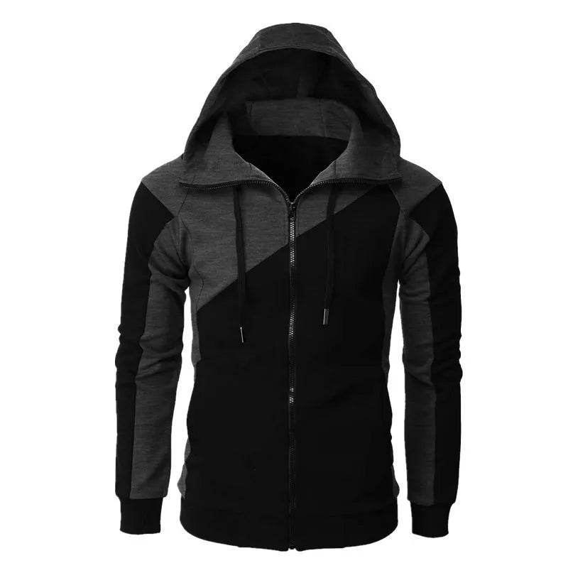 Buy Center 2024 Men’s Long Sleeve Zipper Hoodie - Slim Fit Style - Buy Center UK