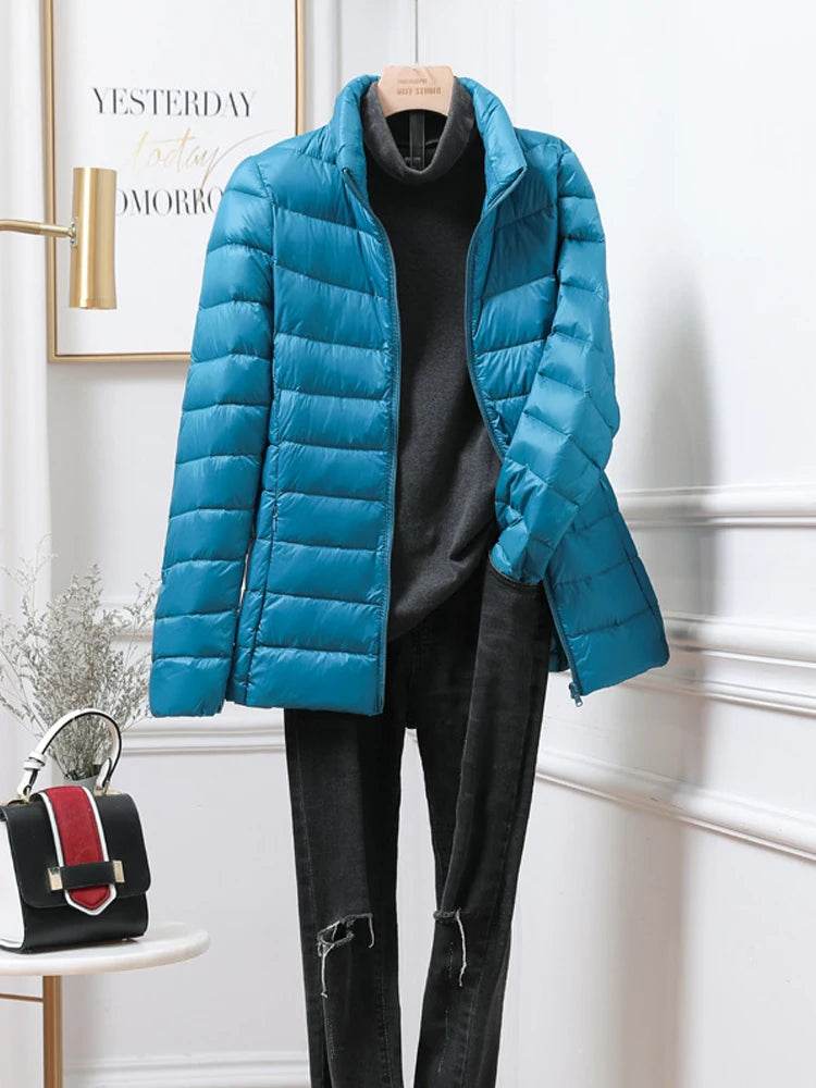 Buy Center Women’s Ultralight Down Jacket - Windproof & Slim Fit - Buy Center UK