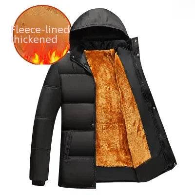 Buy Center Men's Thickened Cotton Coat - Warm & Stylish Jacket - Buy Center UK