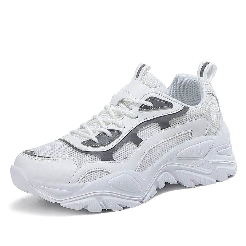 Buy Center Women’s Dad Shoes - Lightweight Reflective Sole Sneakers - Buy Center UK