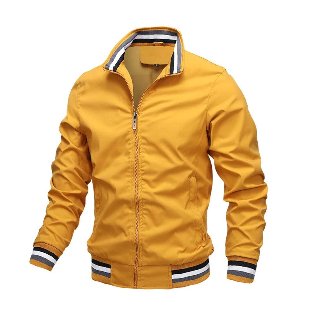 Buy Center Men's Fashionable Windbreaker Jacket - Waterproof & Stylish - Buy Center UK