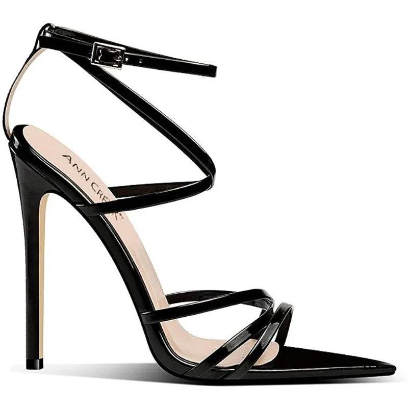 Buy Center Women's Summer High Heels - Open Toe Stilettos Pumps - Buy Center UK