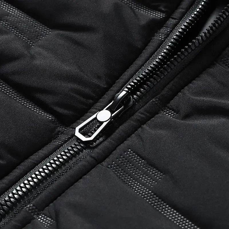 Buy Center Men's Padded Down Jacket - Hooded Winter Parka 2024 - Buy Center UK