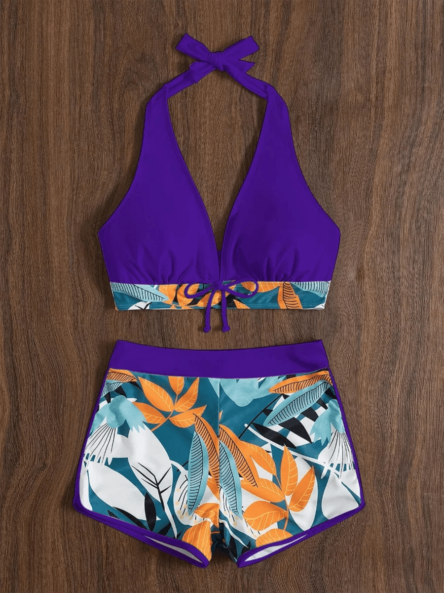 2025 Halter Bikini Set - High Waist Women's Swimsuit for Beach - Buy Center UK