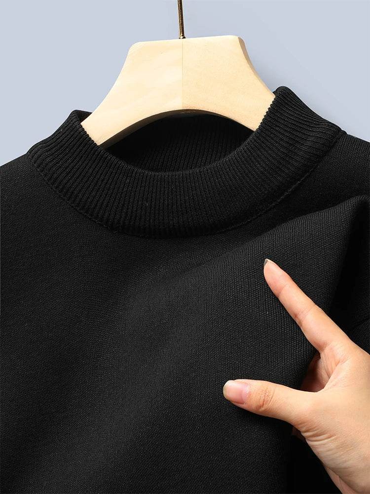 Buy Center Thick Men's Turtleneck Sweater - Cozy Slim Pullover - Buy Center UK