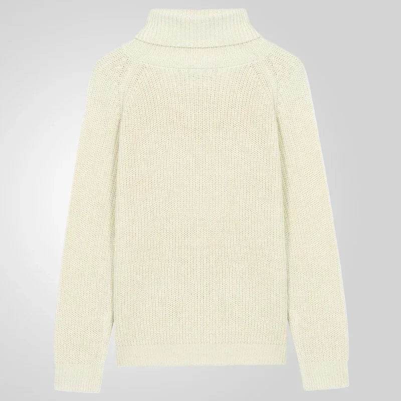 Buy Center Men's Turtleneck Pullover Sweater - Casual Knit for Winter - Buy Center UK