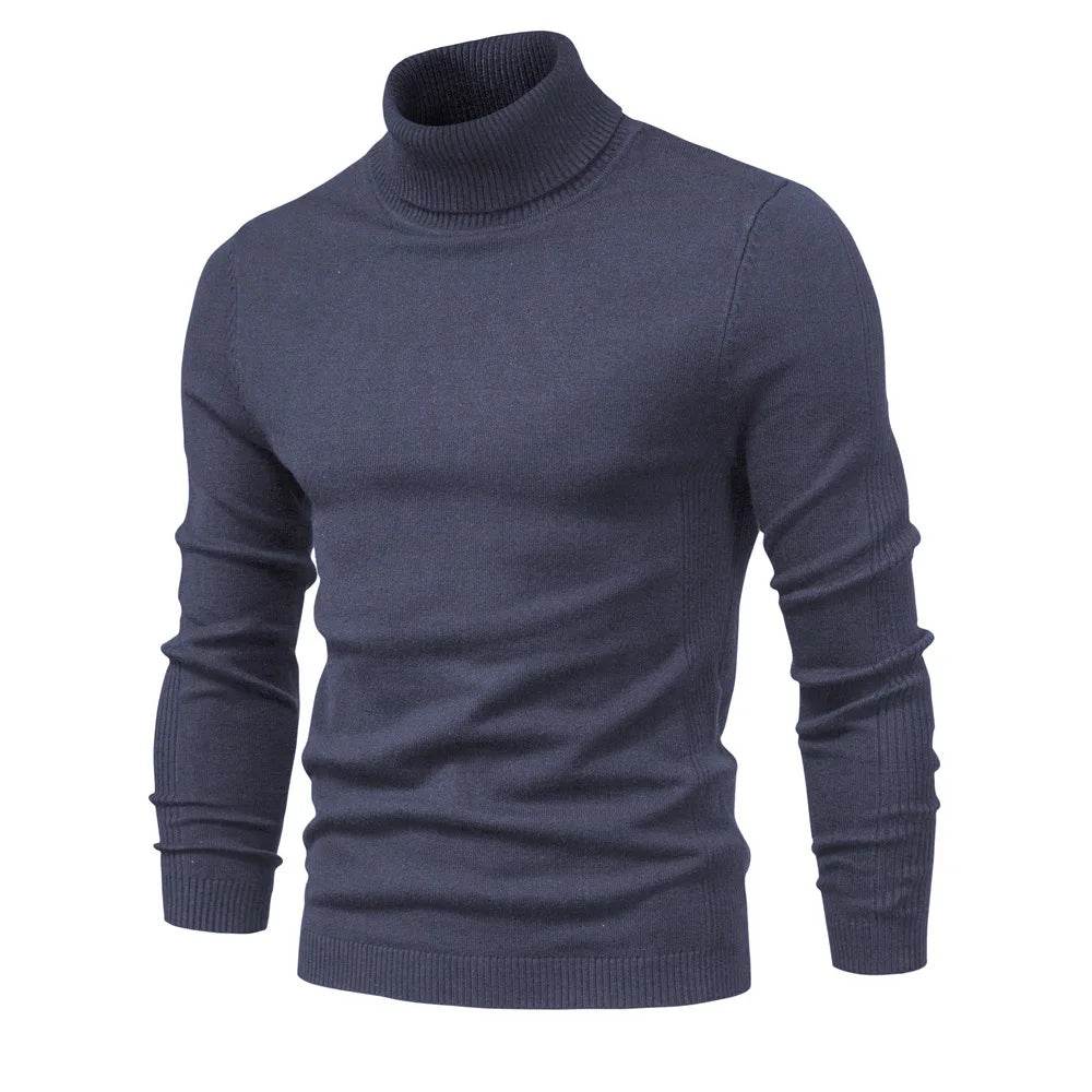 Buy Center Men’s Winter Turtleneck Sweater - Warm Slim Fit Casual - Buy Center UK