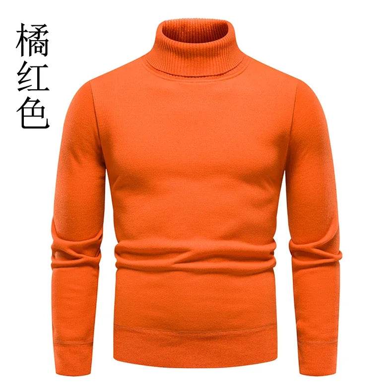 Buy Center Men's Winter Turtleneck Sweater - Casual & Versatile Fit M-4XL - Buy Center UK