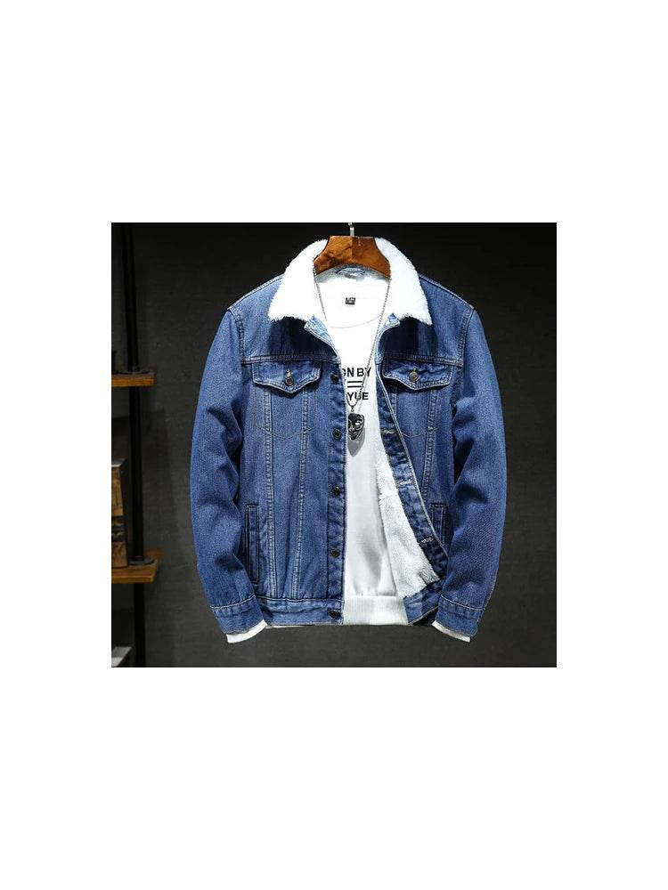 Buy Center Winter Denim Jacket - Thicker, Warm, Plus Size Men's Fashion - Buy Center UK