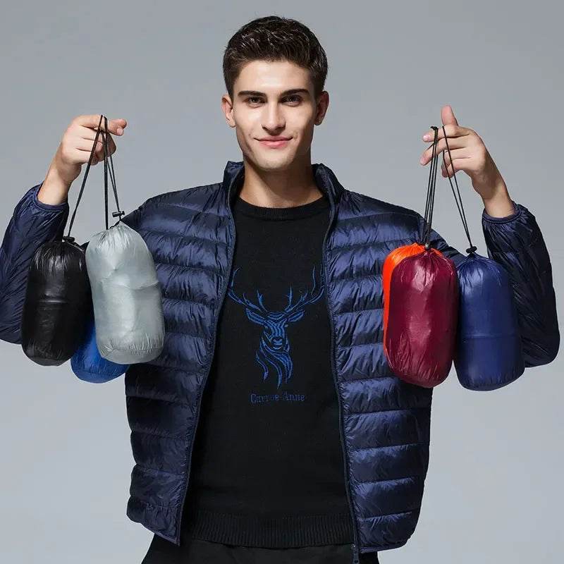Buy Center Ultra Light White Duck Down Jacket - Waterproof & Stylish - Buy Center UK
