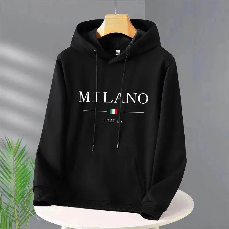 Buy Center Luxury Milan Fashion Hoodie - Unisex Pullover Sweatshirt - Buy Center UK