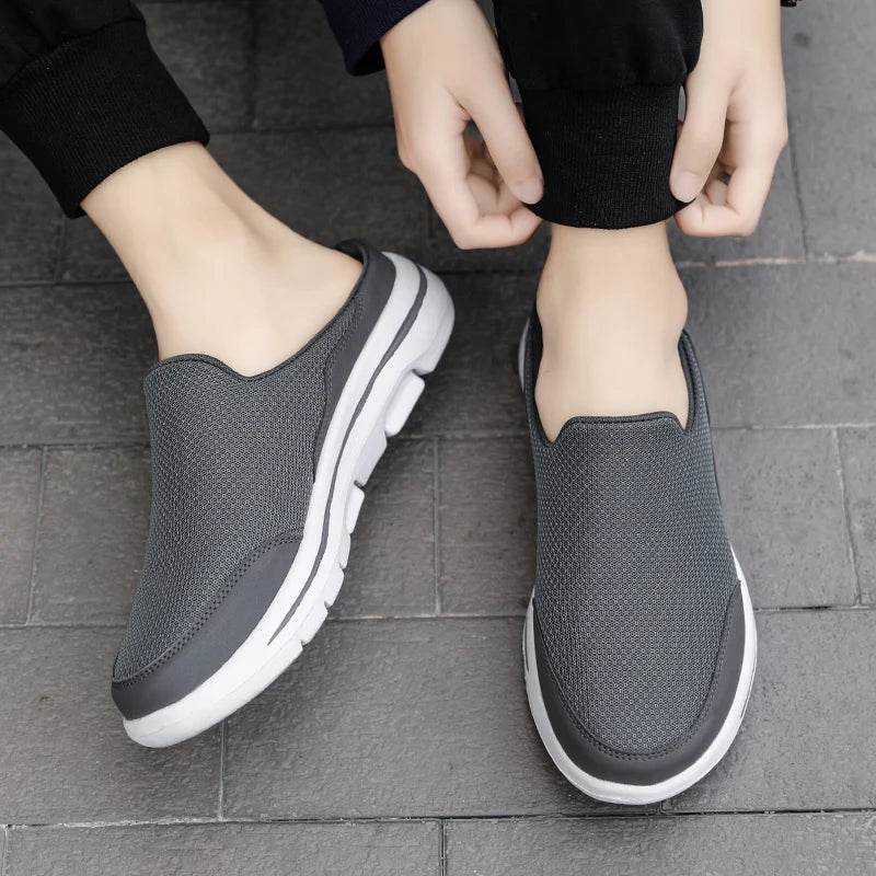 Buy Center Men's Summer Slippers - Breathable Thick Bottom Slides - Buy Center UK