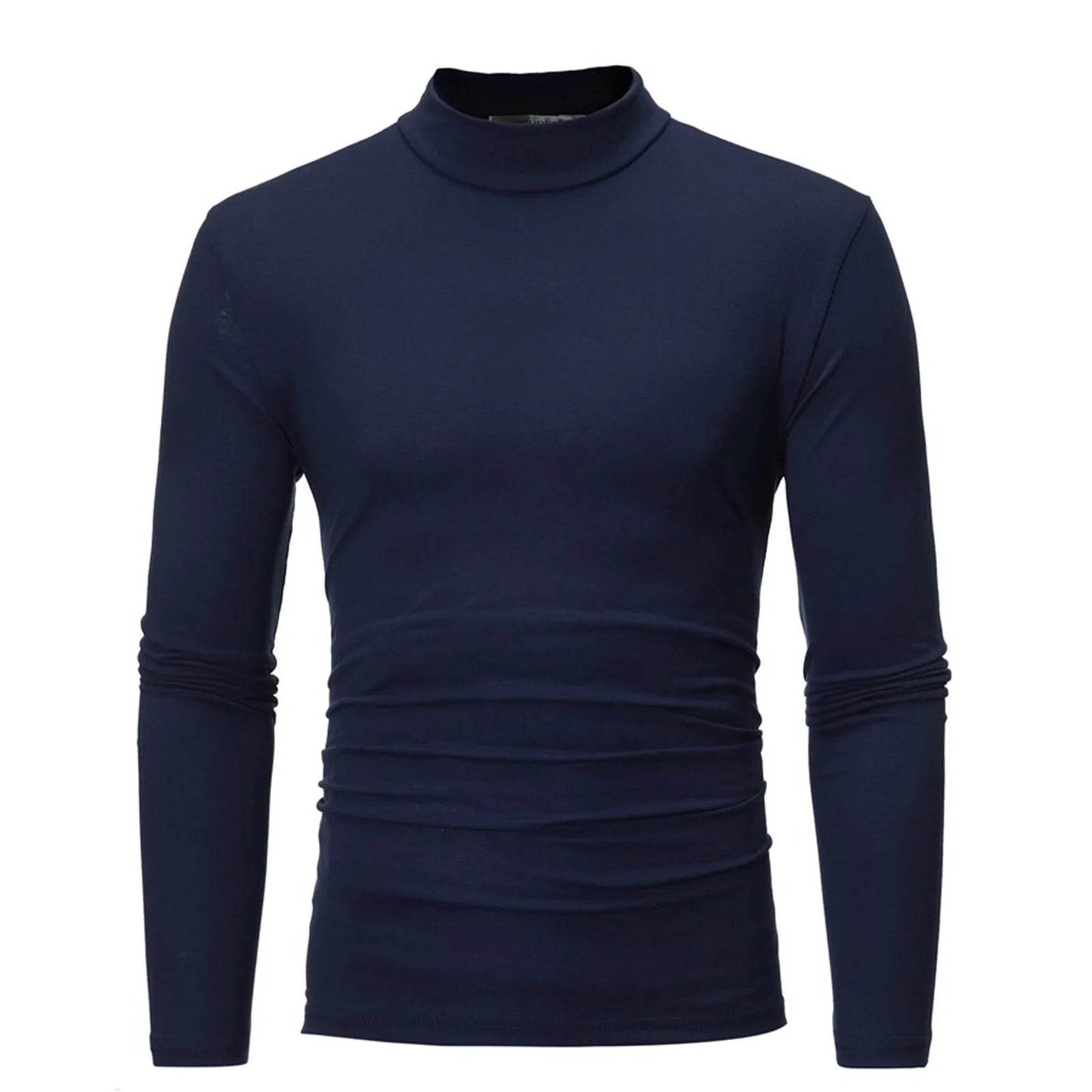 Buy Center Men's Slim Fit Long-Sleeved Turtleneck Sweater for Winter - Buy Center UK