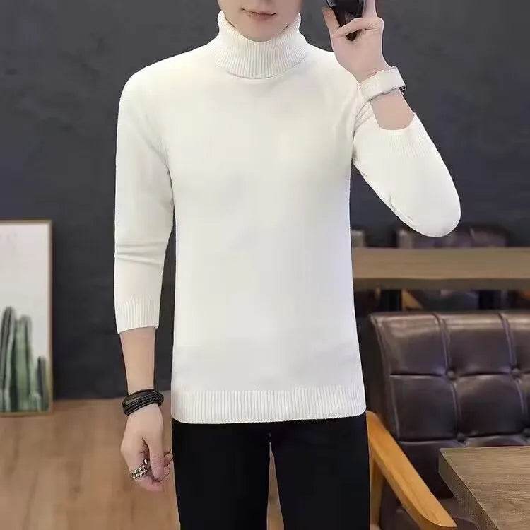 Buy Center Men’s Cashmere Half Turtleneck Sweater - Warm & Stylish - Buy Center UK