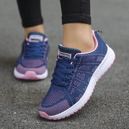 Buy Center Fashion Women Sneakers - Breathable Mesh, Stylish Comfort - Buy Center UK