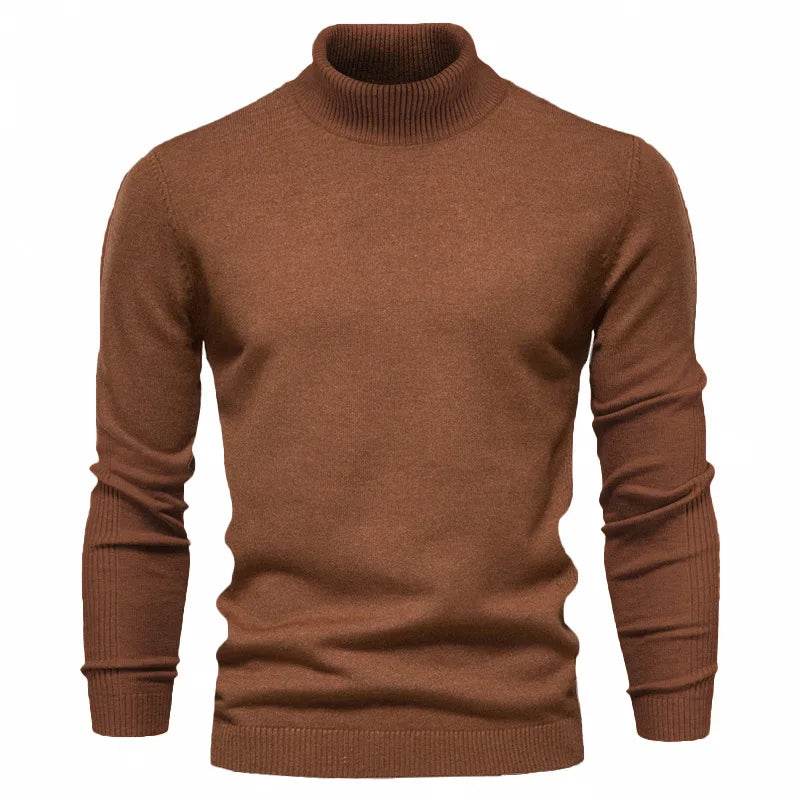 Buy Center Men’s Winter Turtleneck Sweater - Warm Slim Fit Casual - Buy Center UK