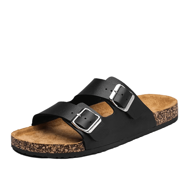 Buy Center Unisex Brik Flat Sandals - Comfortable Beach Slides - Buy Center UK