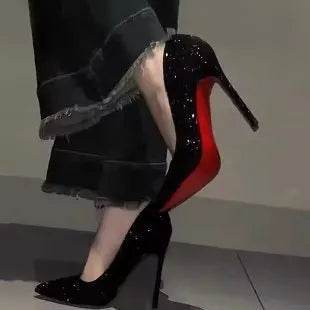 Buy Center 10cm High Heels - Sexy Sequins Summer Fashion Pumps - Buy Center UK