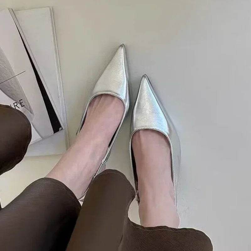 Buy Center Elegant High Heels Pumps - Women’s Slingback Pointed Toe - Buy Center UK