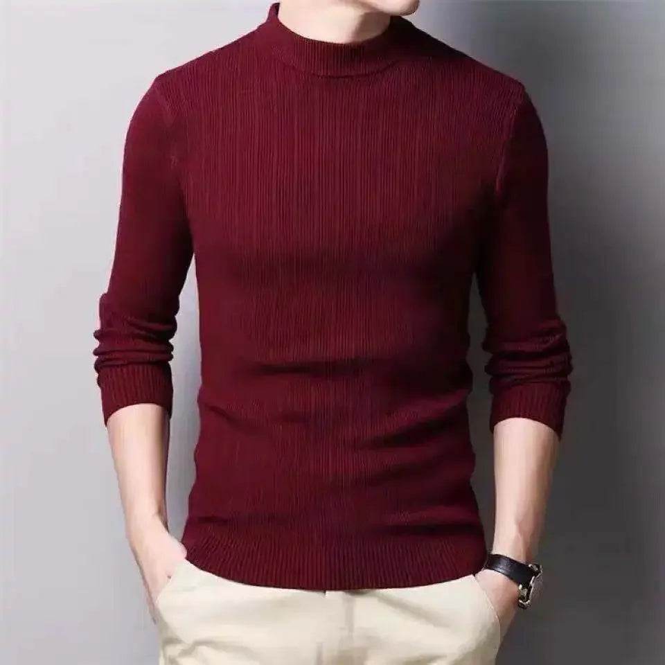 Buy Center Casual Vintage Wool Turtleneck Sweater - Oversize Fit 2024 - Buy Center UK