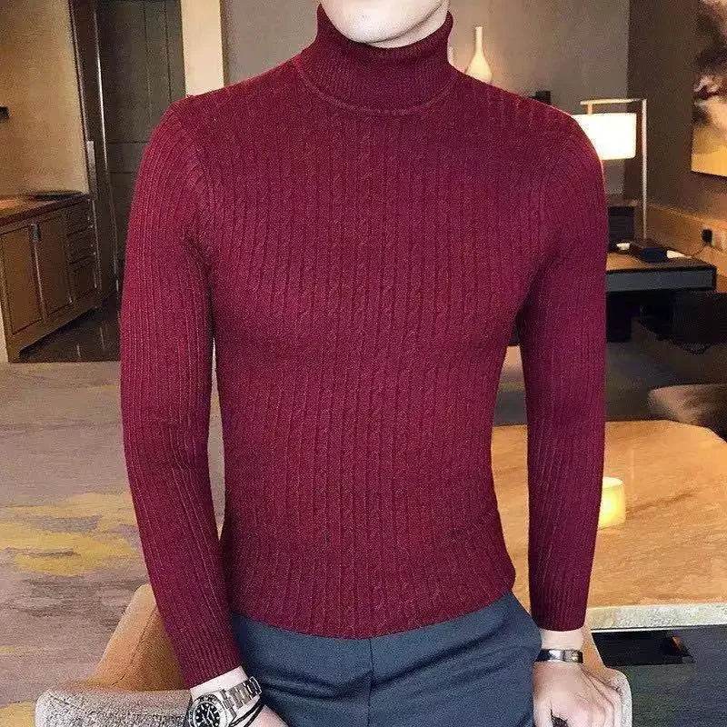Buy Center Casual Vintage Wool Turtleneck Sweater - Oversize Fit 2024 - Buy Center UK
