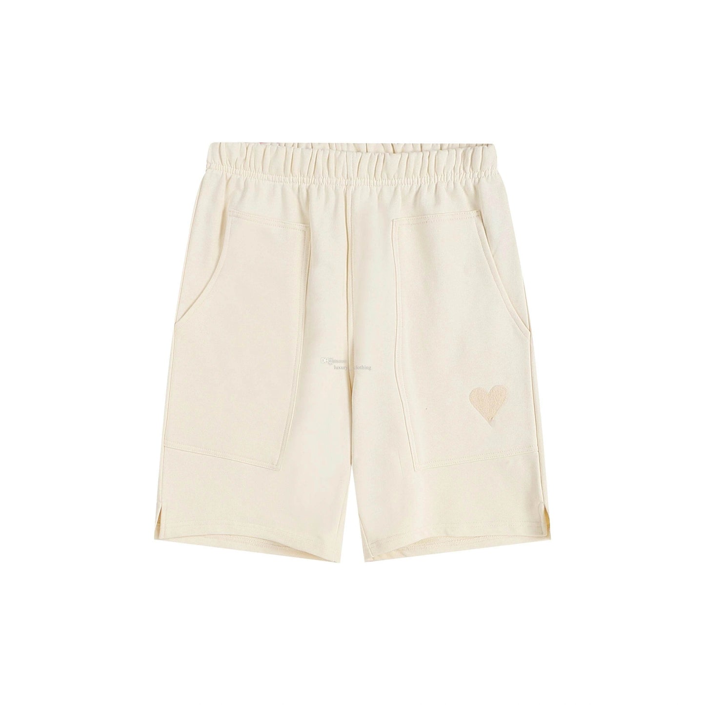 Designer Luxury Heart-Shaped Jogger Shorts for Men & Women - Buy Center - Buy Center UK