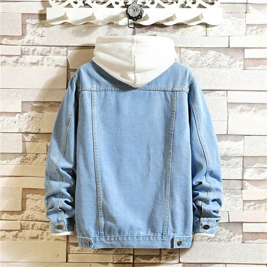 Buy Center Men's Denim Jacket - Casual Bomber Plus Size 5XL - Buy Center UK