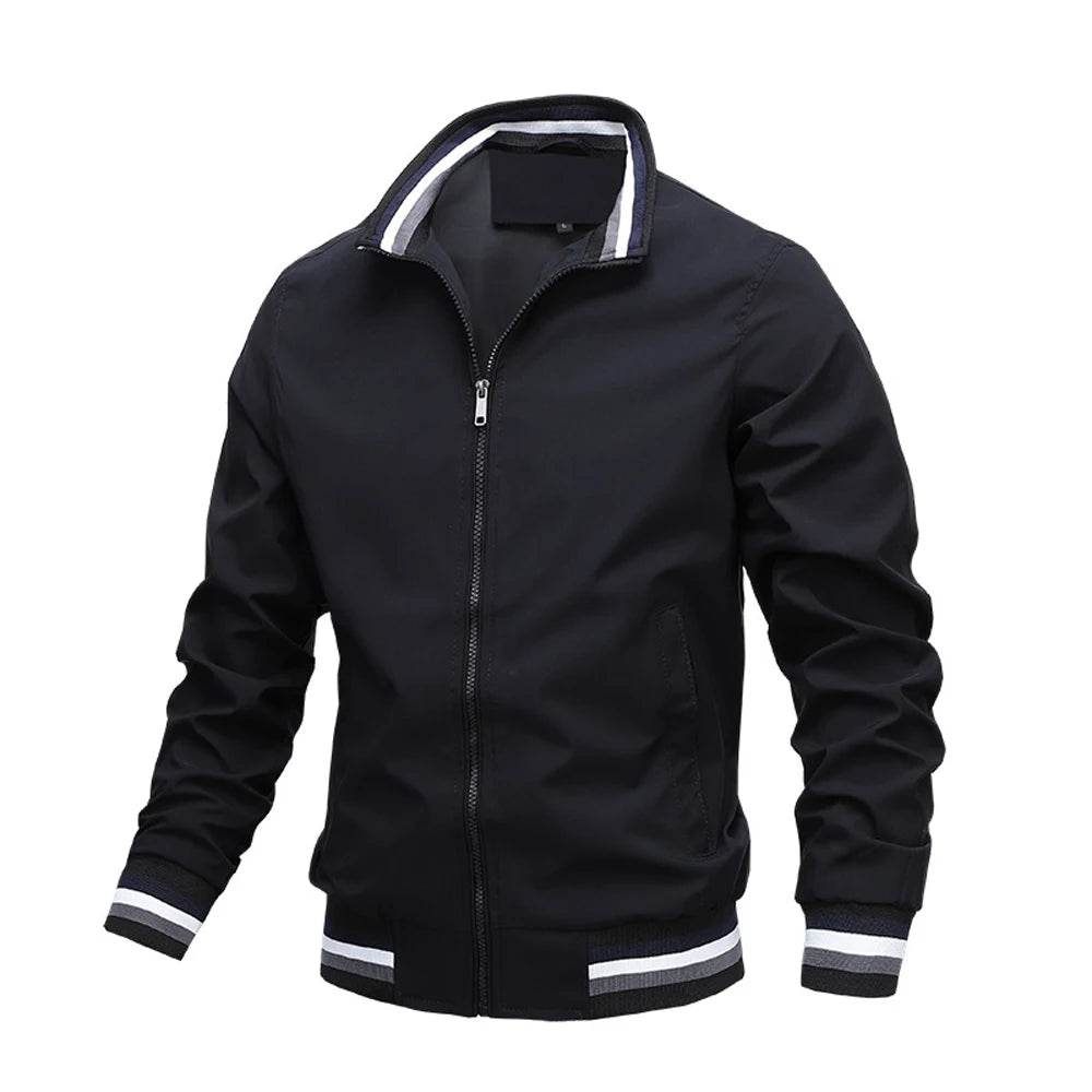 Buy Center Men's Waterproof Windbreaker Jacket - Casual Spring Style - Buy Center UK