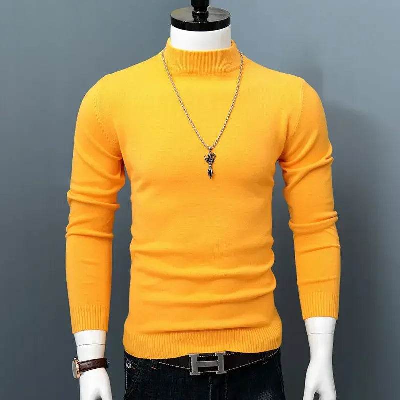 Buy Center Men’s Cashmere Half Turtleneck Sweater - Warm & Stylish - Buy Center UK