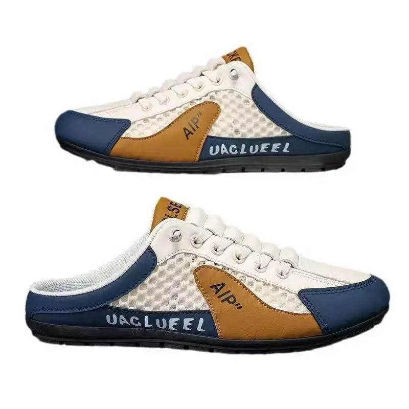 Buy Center Men's Half Slippers - Trendy Casual Walking Flats - Buy Center UK