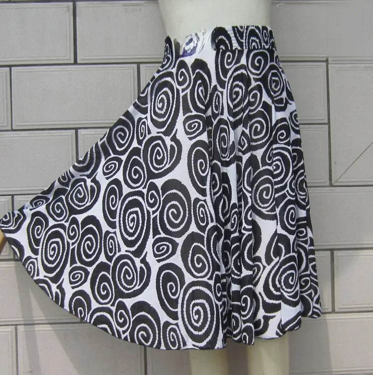 Buy Center Summer Ice Silk Skirt - Floral Design for Women - Buy Center UK