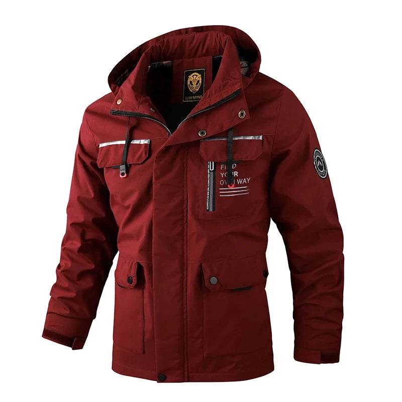Buy Center Men's Windproof Waterproof Jacket - Plus Sizes M-6XL - Buy Center UK