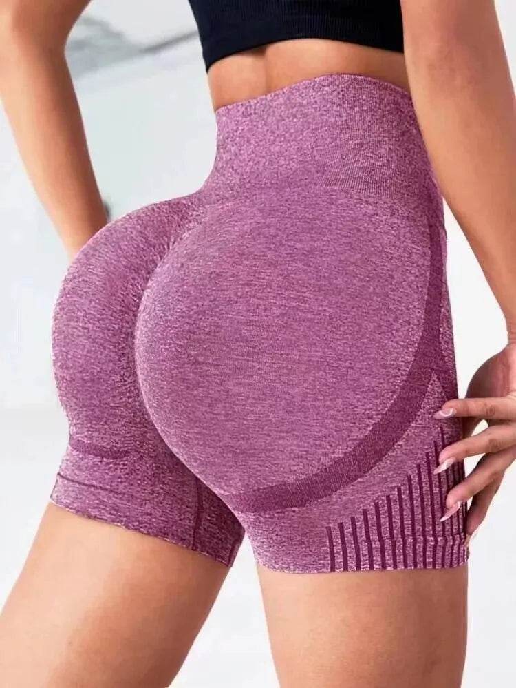 Buy Center Women's High Waist Yoga Shorts - Lift Butt & Workout Comfort - Buy Center UK