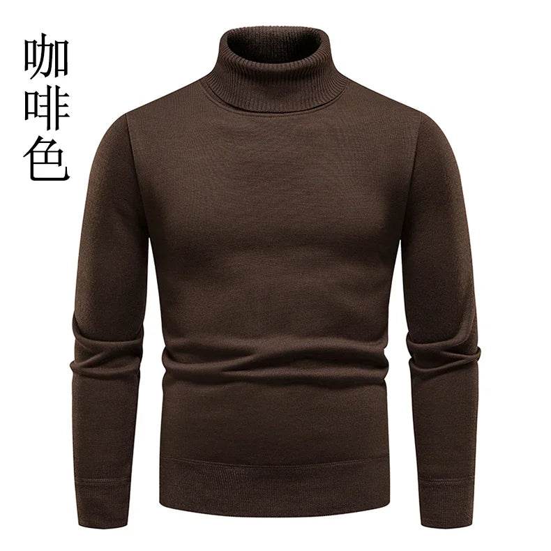 Buy Center Men's Winter Turtleneck Sweater - Casual & Versatile Fit M-4XL - Buy Center UK